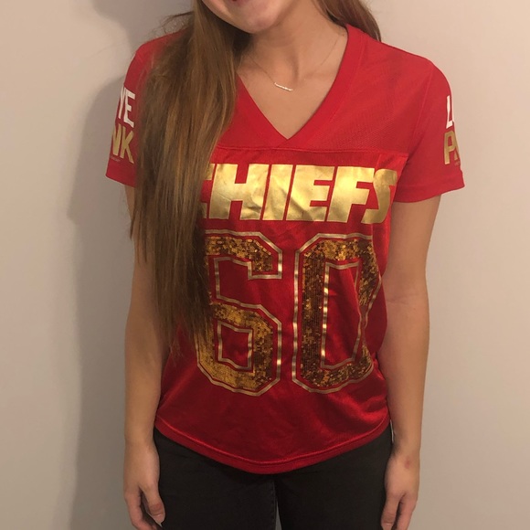 pink chiefs jersey